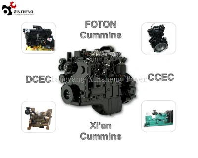 Motor diesel Cummins original 4/6/12 cilindros B/C/L/NT855/K19/K38/M11/Série ISF